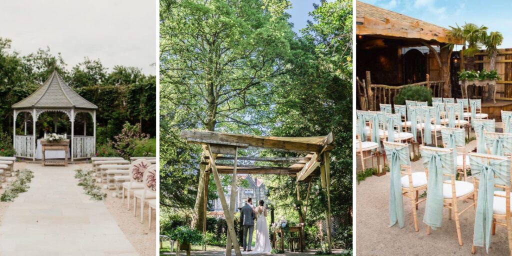 Best outdoor wedding venues in the North East
