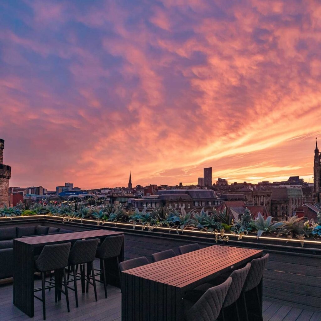 ABOVE best bottomless brunches Newcastle