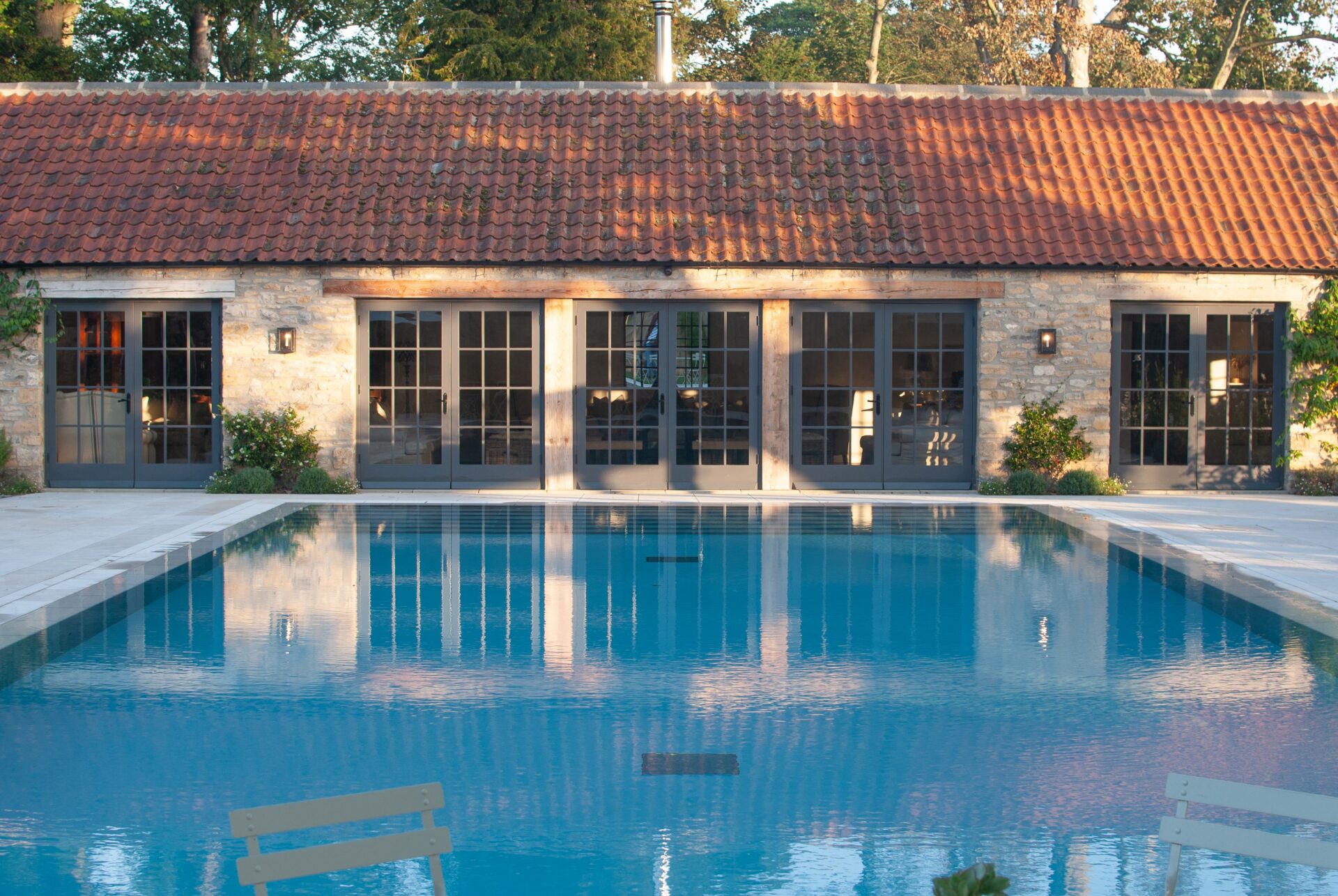 The pool at Forest Spa, Middleton Lodge Estate, Rebecca Tappin