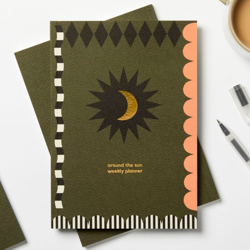 Kinshipped - Around the Sun Undated 52 Week Planner - A5 - £16.00 