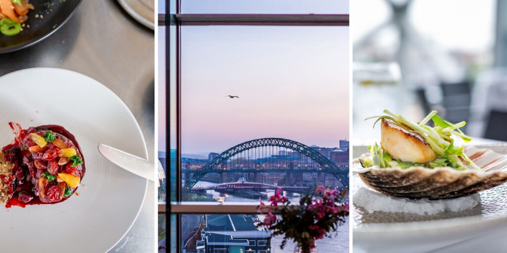 Fine dining in the clouds with 3 courses for £30 at SIX Baltic