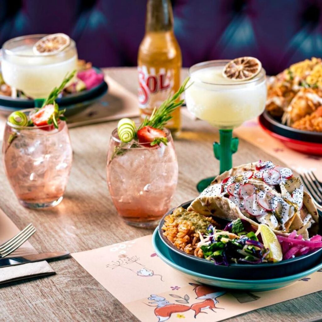97&Social Bottomless Brunch Tipsy Tacos - - best bottomless brunches Newcastle
