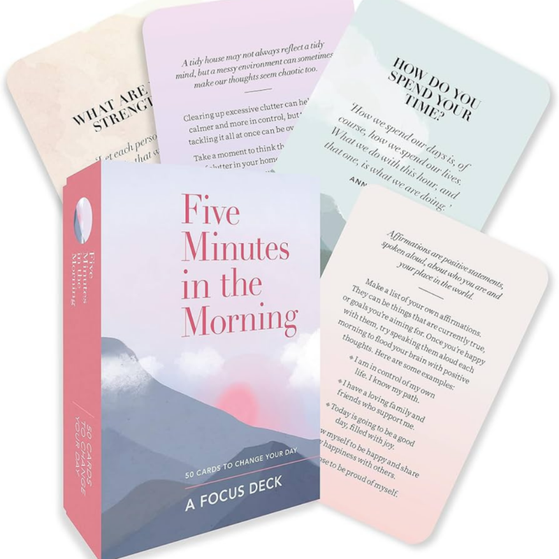 Nucasa - Five Minutes in the Morning Card Deck - £14.99