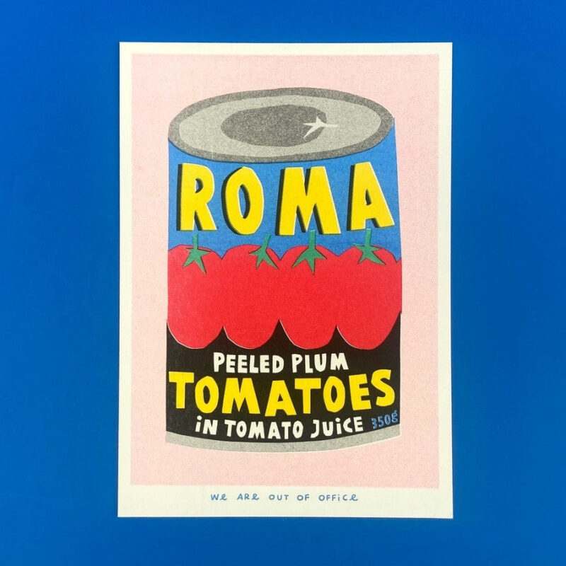 A Can of Roma Tomatoes - £13.00