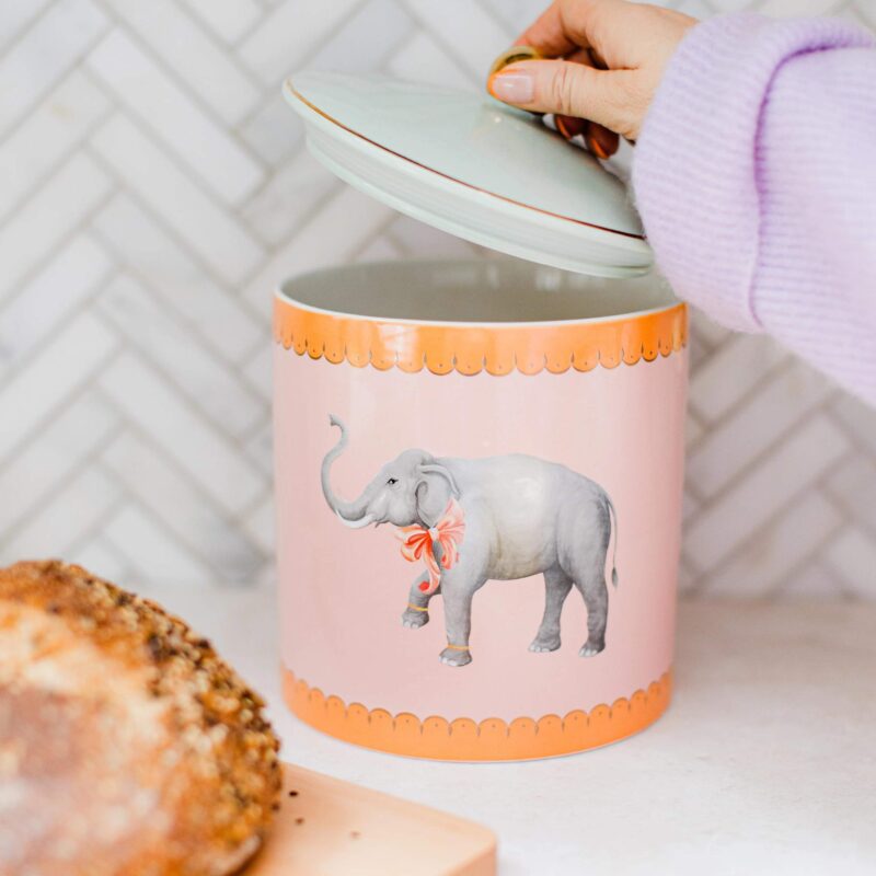 Yvonne Ellen - Elephant Biscuit Jar - £35.00