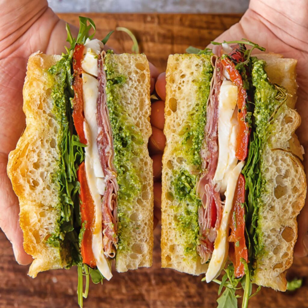 Lunch time sandwich recipe