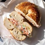 Smoked salmon chopped bagel recipe