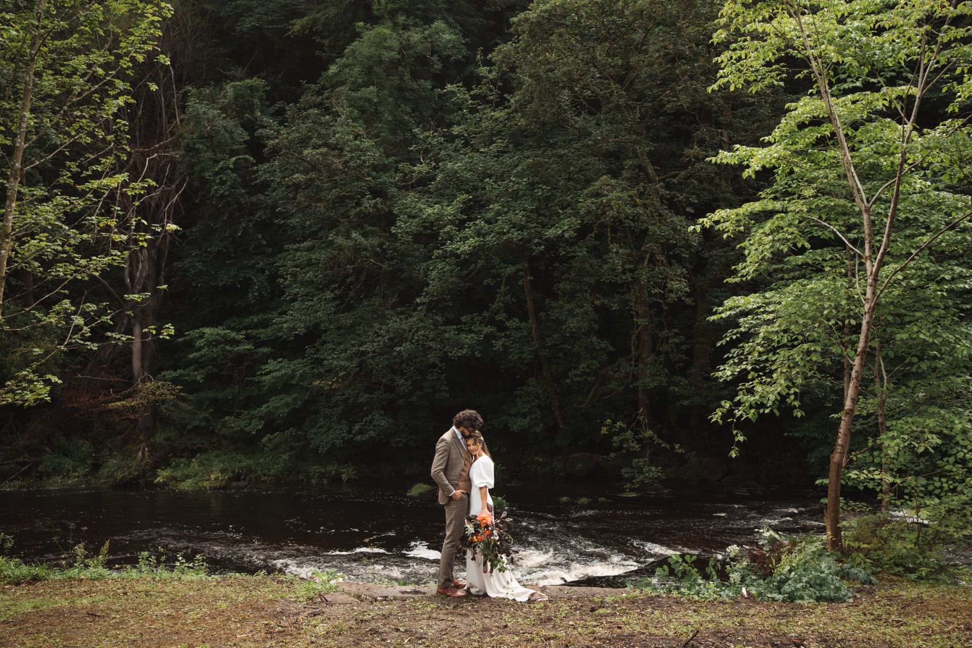 Brinkburn Northumberland Woodland Wedding