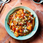 Greek-style green bean and potato stew recipe