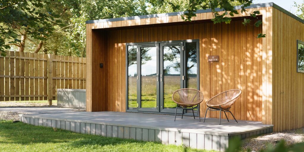 Unwind and decompress at these luxurious Scandi-inspired log cabins on Hadrian’s Wall