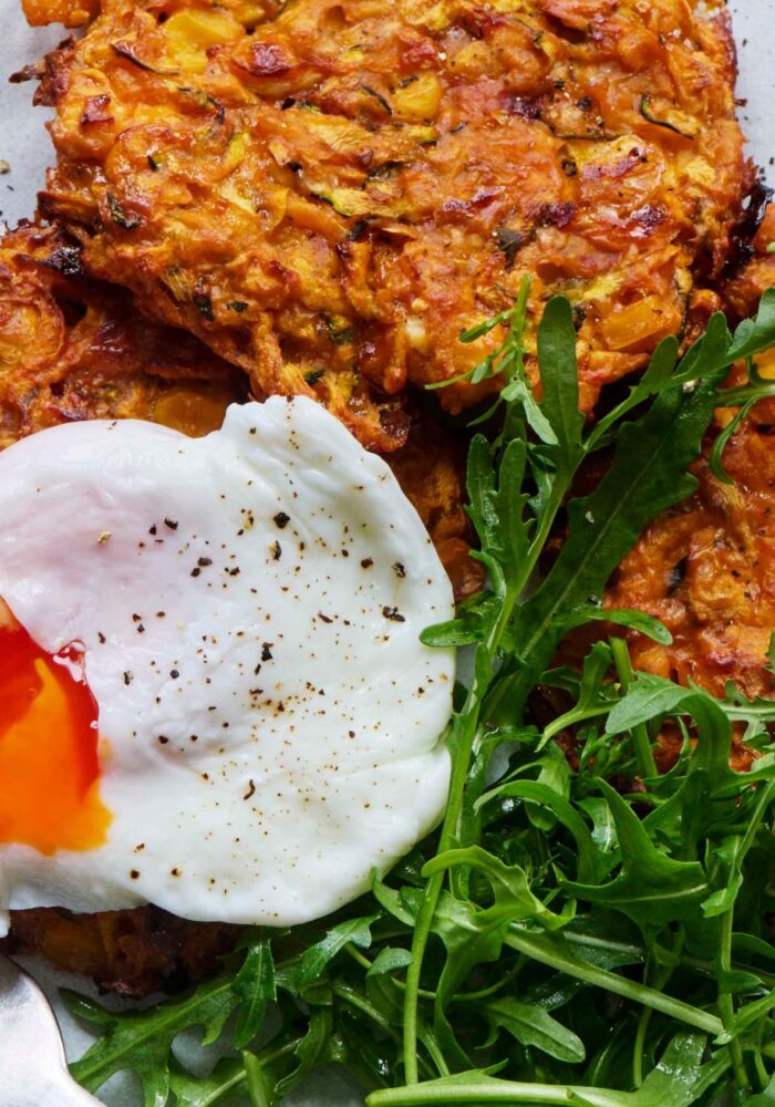 Sweet potato fritters recipe