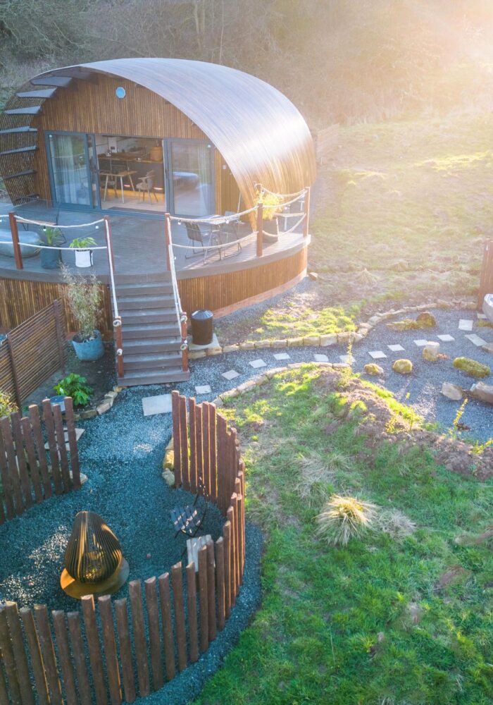 Glebe Holidays luxury cabin Northumberland rated in The Times