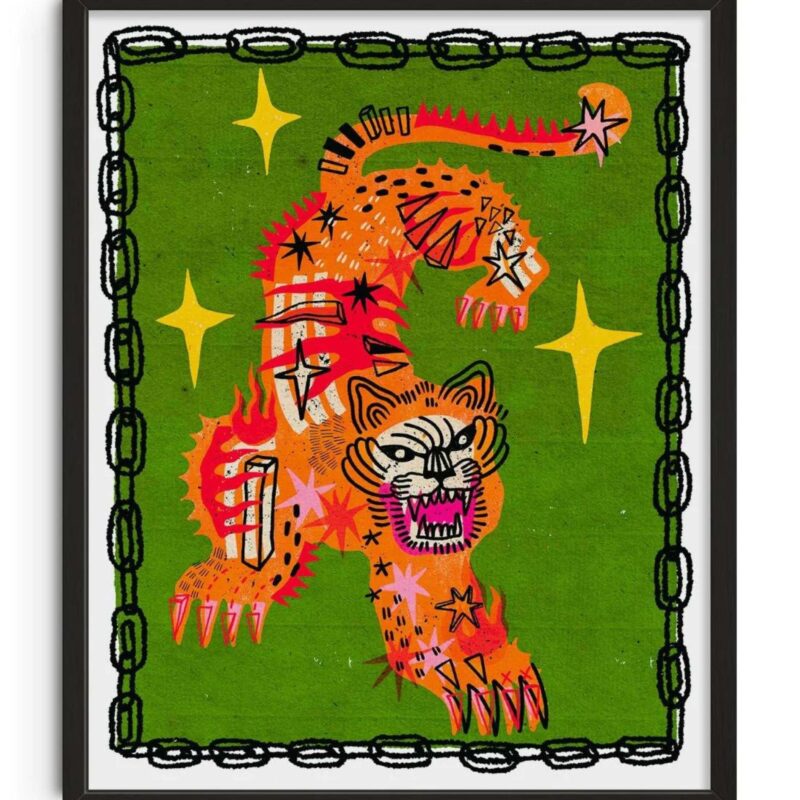 DROOL – Tiger in Green – from £42.00