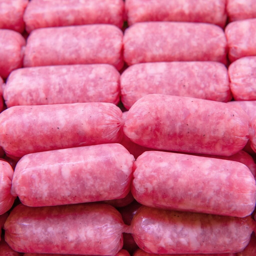 Burying a sausage on your wedding day brings sunshine - does it have to be raw?