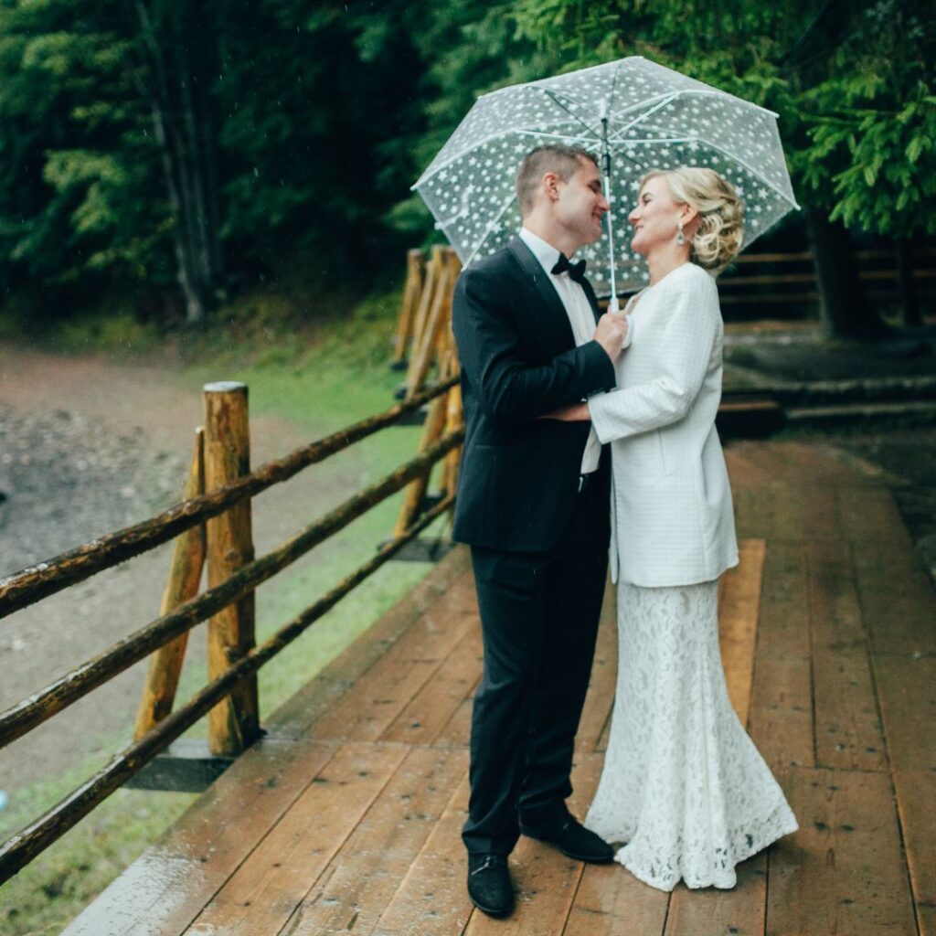 Is rain on your wedding day unlucky? Wedding superstitions