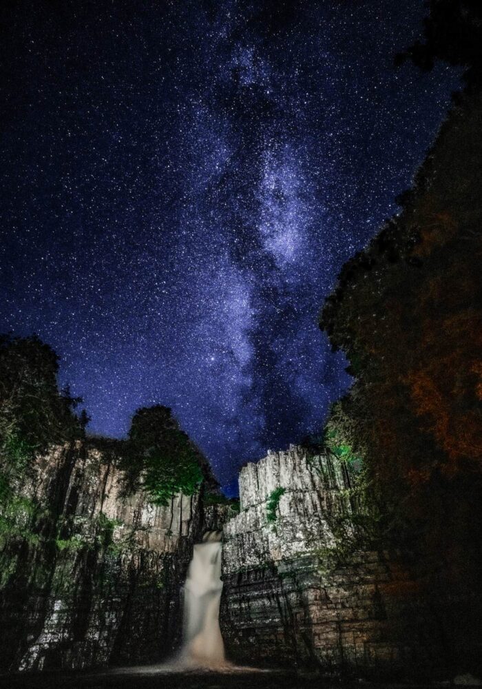A date night that’s out of this world – new stargazing suppers at High Force Waterfall