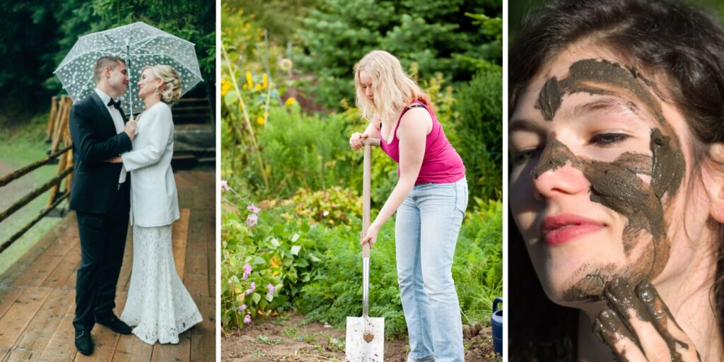 Burying a sausage for sun on your wedding day - and other wedding superstitions