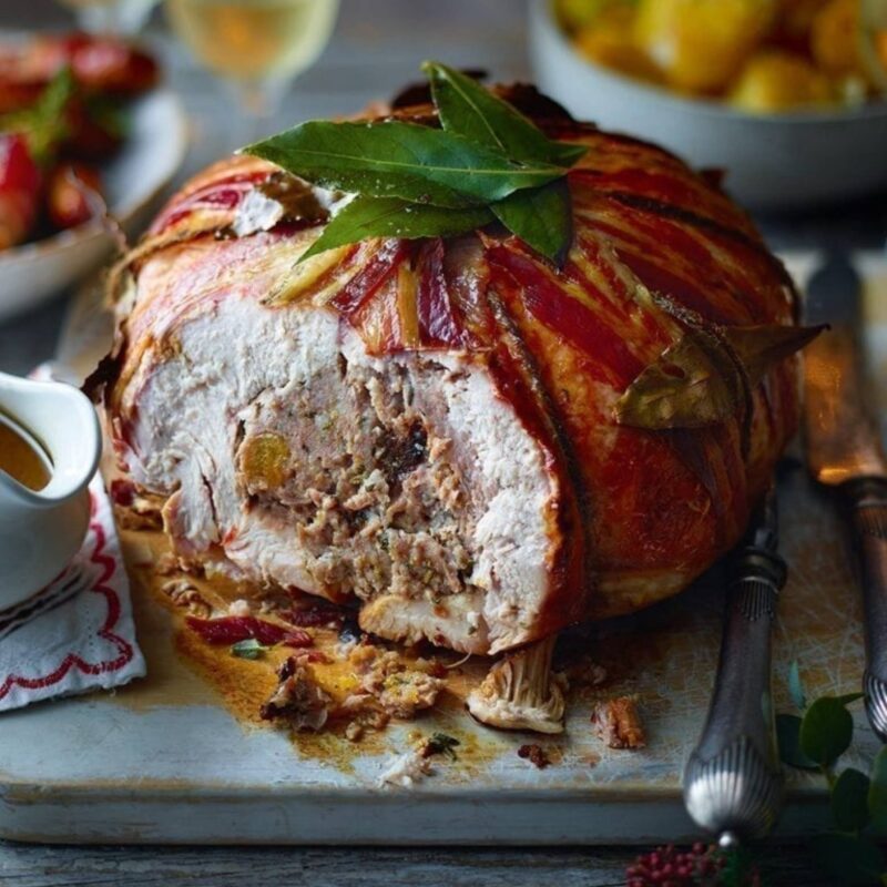 Stuffed Chicken Crown - £30.00