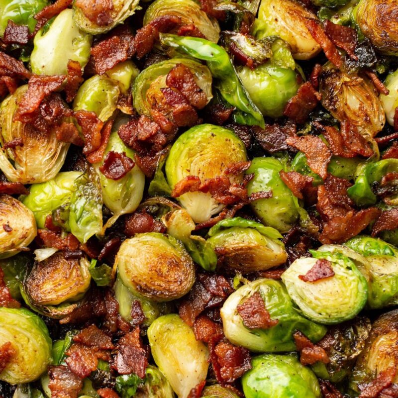 Brussell Sprouts with Bacon Pieces - £5.80