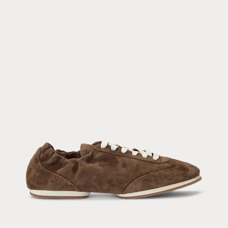 Ralph Lauren – The Suede Pony Ballerina Trainer - £189.00