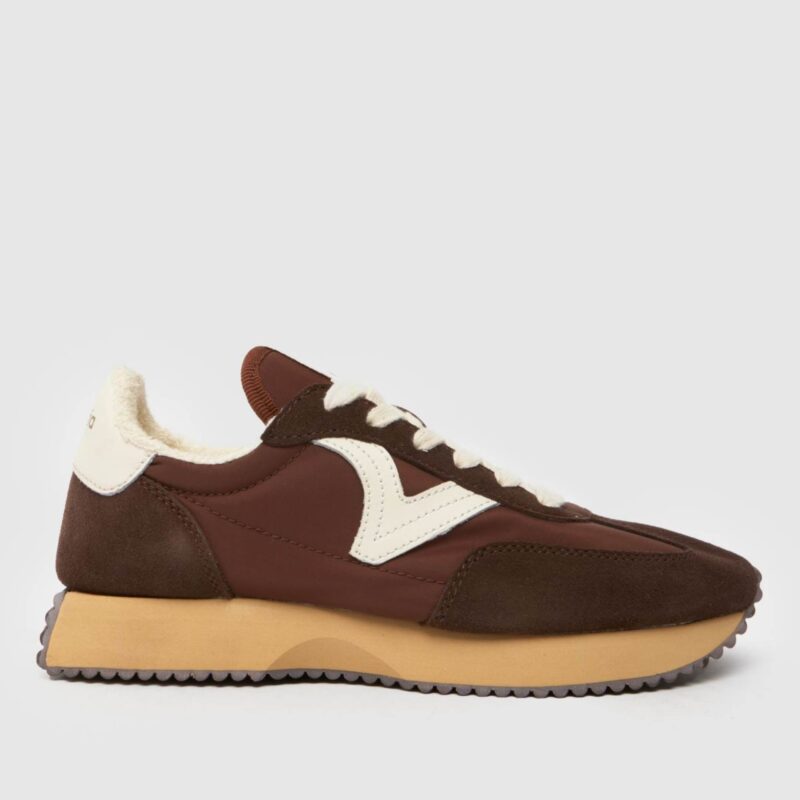 Victoria – Modelo Trainers in Brown - £79.00