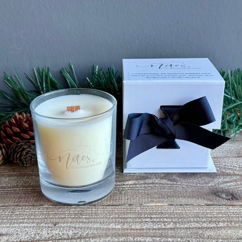 Notes of Northumberland – Christmas in Northumberland Wood Wick - £22.00 