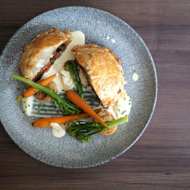 Brie and Cranberry Wellingtons – £12.30