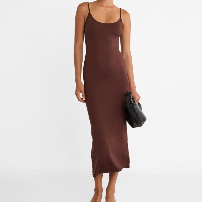 Stradavarius - Long Strappy Dress - £22.99
