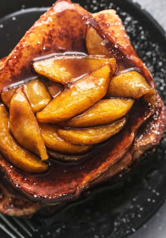 Apple cinnamon French toast