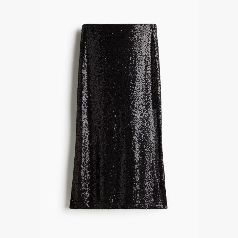 H&M - Sequined Midi Skirt - £27.99
