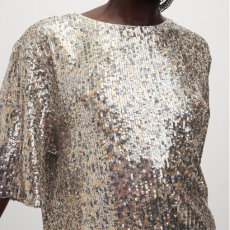 M&S - Sparkly Short Sleeve Top - £29.50