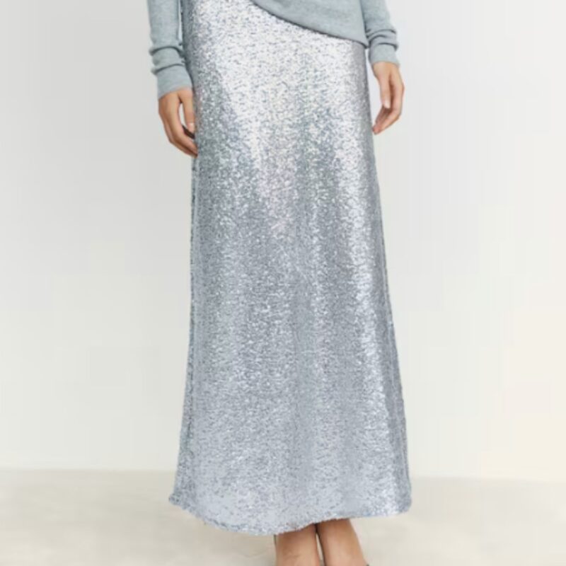 H&M - Sequined Maxi Skirt - £37.99