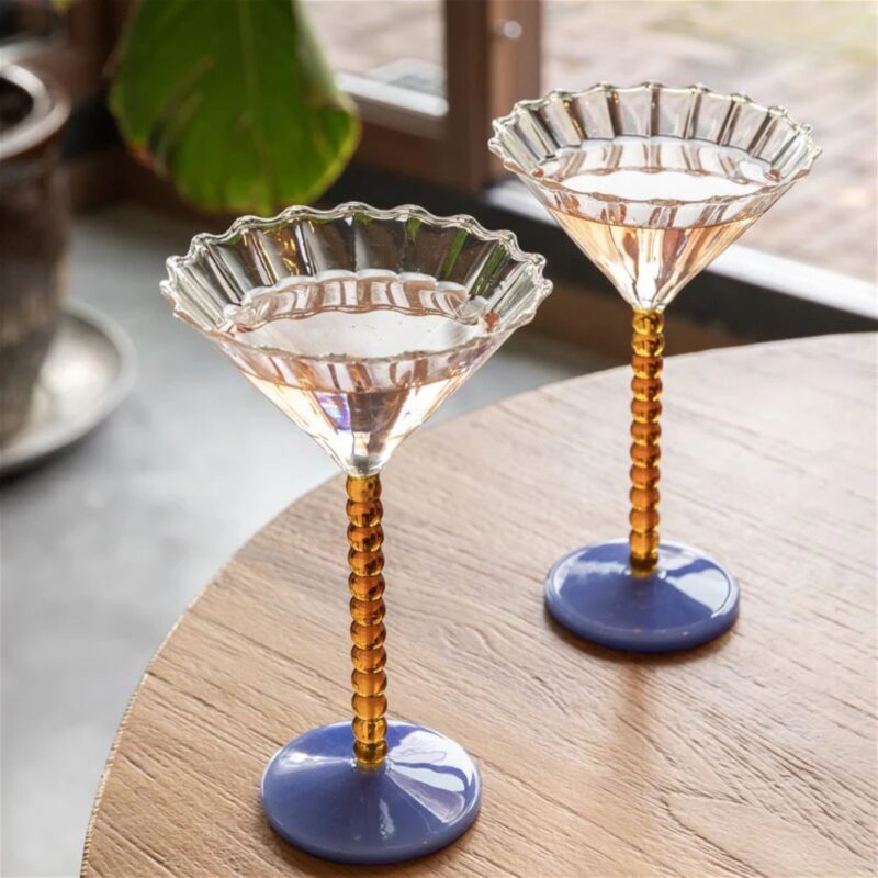 Amber Perle Coupe (Set of 2) - £42.00