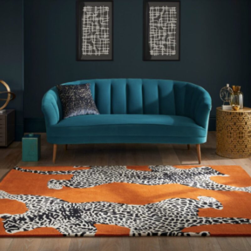 The Rug Seller – Climbing Jaquar Rug – from £323.99