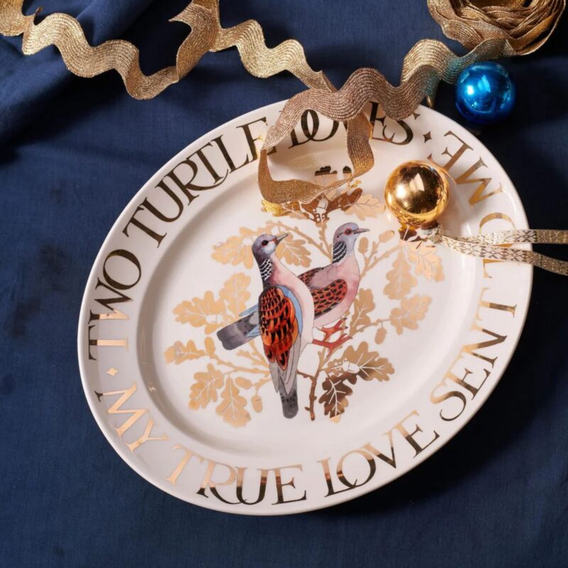 Emma Bridgewater – Two Turtle Doves Oval Platter - £95.00