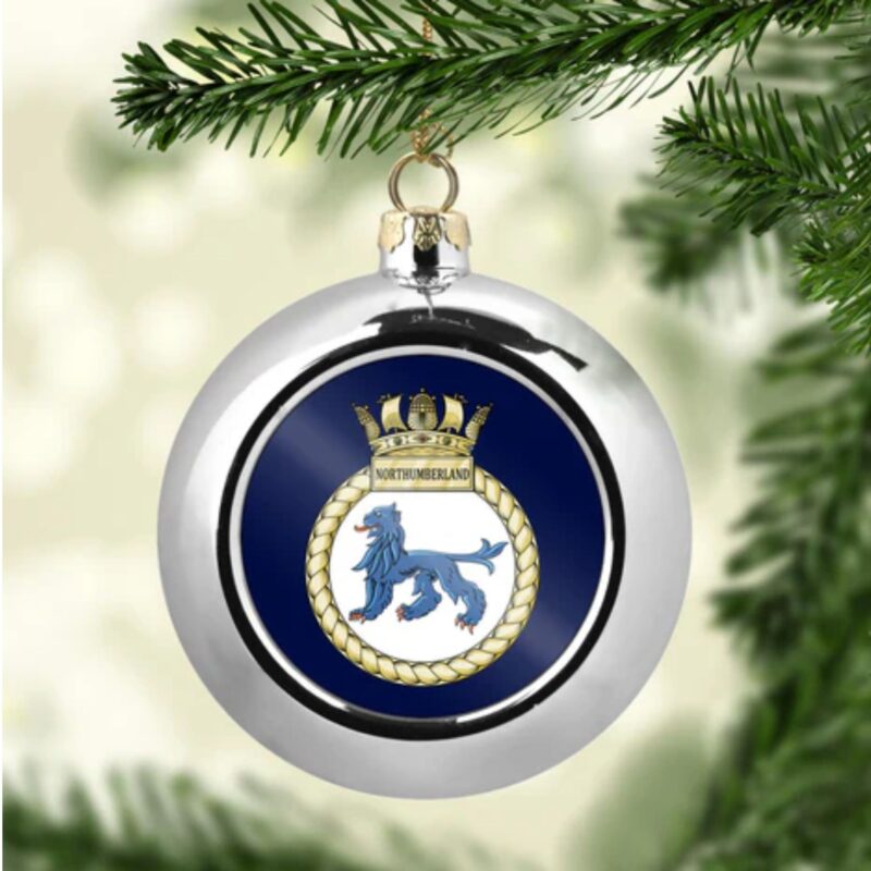 The Crafty Black Dog – HMS Northumberland Bauble - £7 