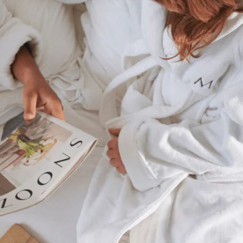 Personalised robe – from £55.00