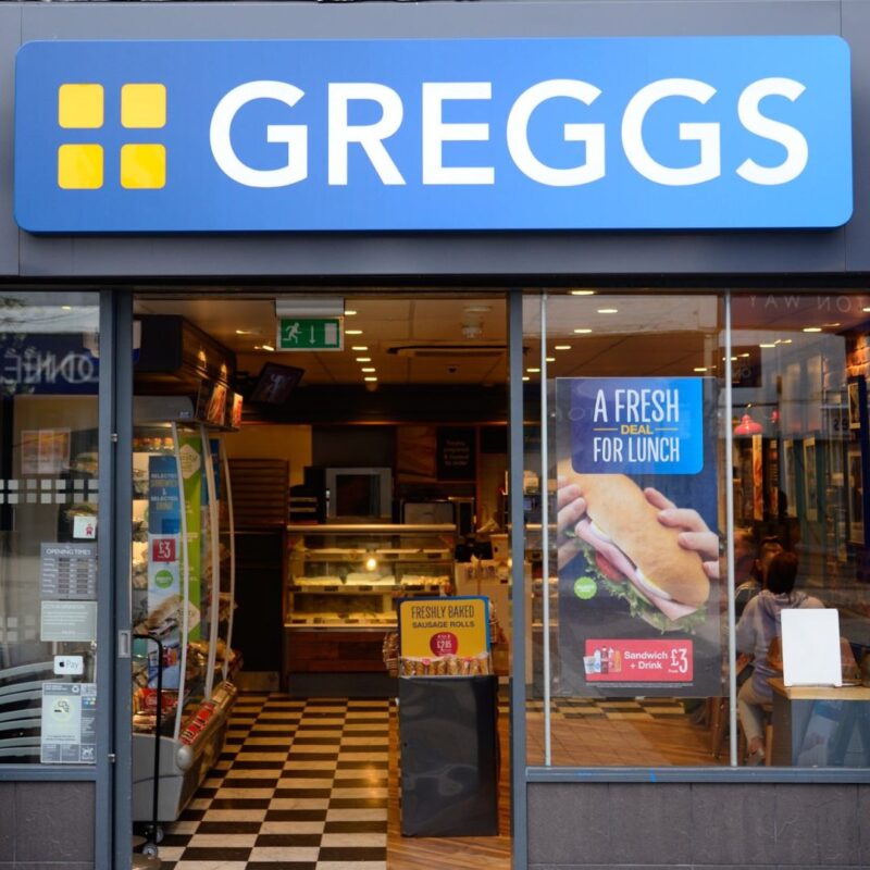 Give the gift of Greggs - from £5.00