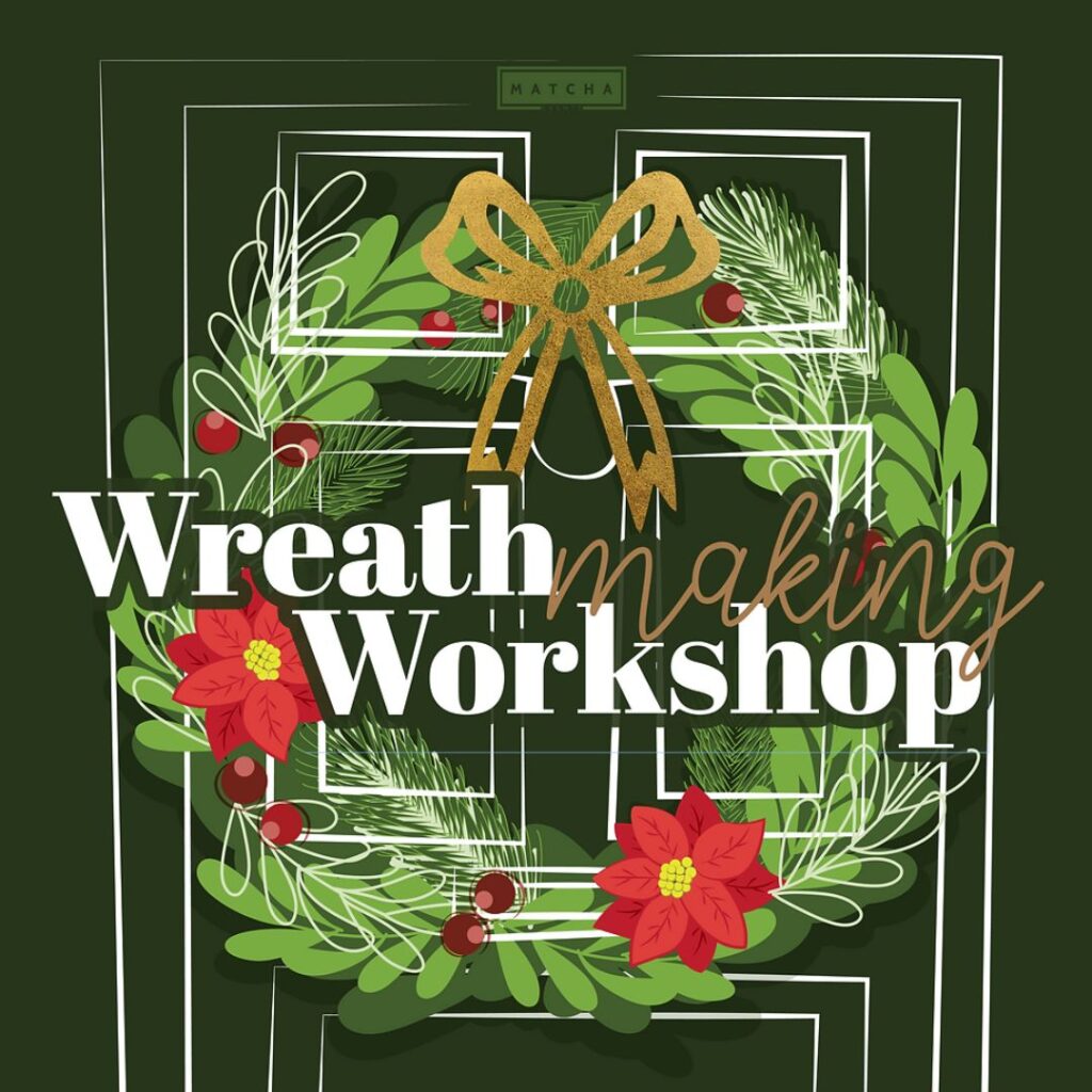 The Crafty Bazaar Wreath Making Workshop Newcastle 2024