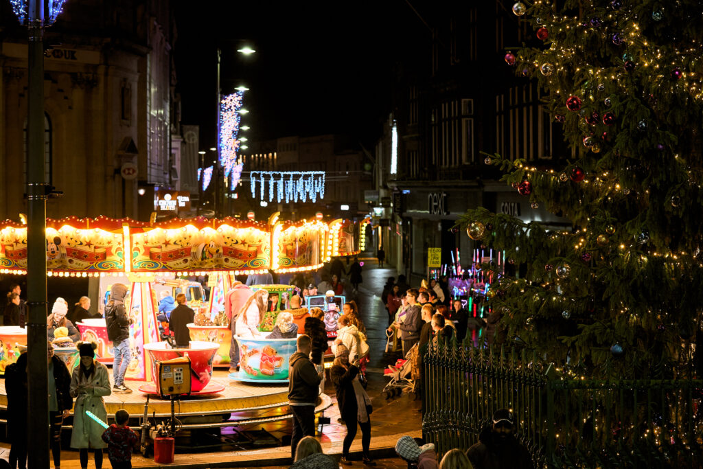 Ice sculpture trails, wreath making and Christmas markets