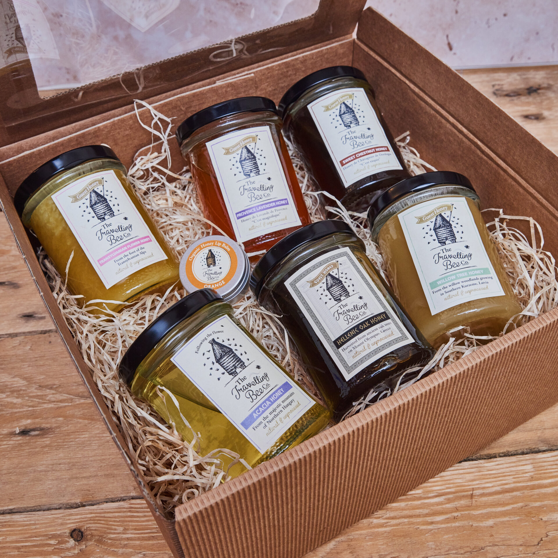 Travelling Bee Luxury Honey Hamper - £39.99