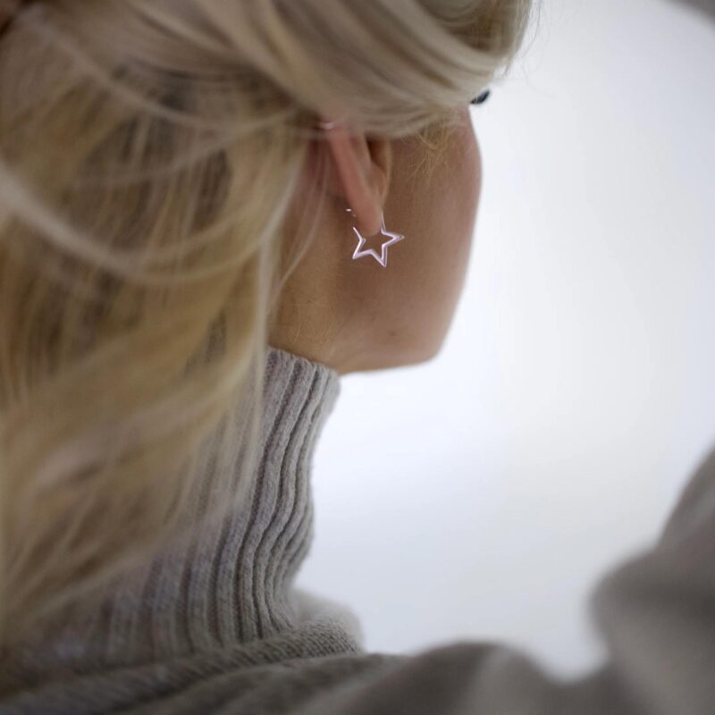 Star Hoops - £30.00
