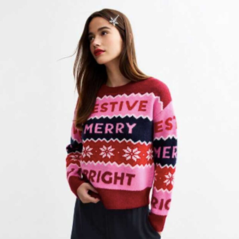 New Look – Soft Knit Patterned Jumper - £26.99