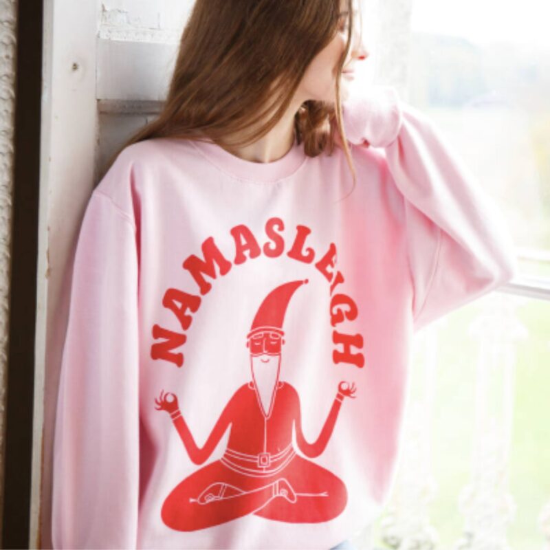 Not on the High Street – Namasleigh Yoga Jumper - £45.00