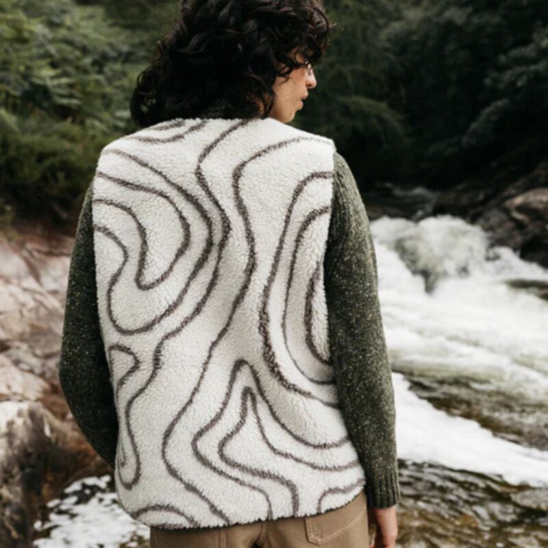Finisterre – Orsik Fleece Printed Gilet - £63.00 (was £125.00)