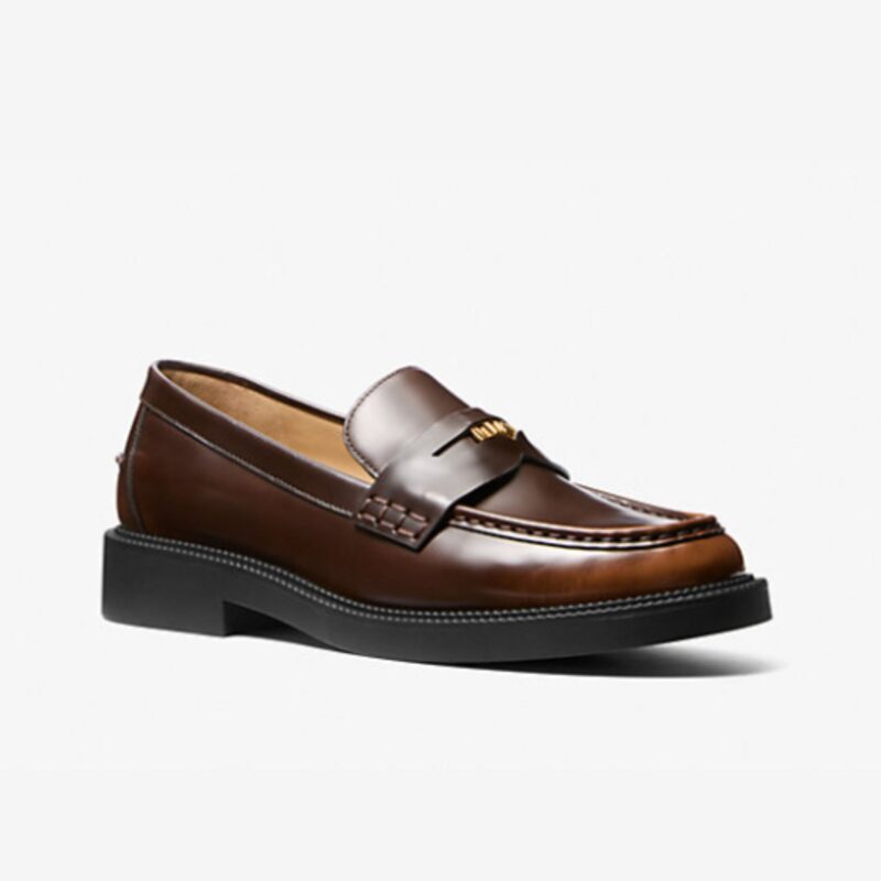 Michael Kors – Eden Burnished Leather Loafer - £77.00 (was £220.00)
