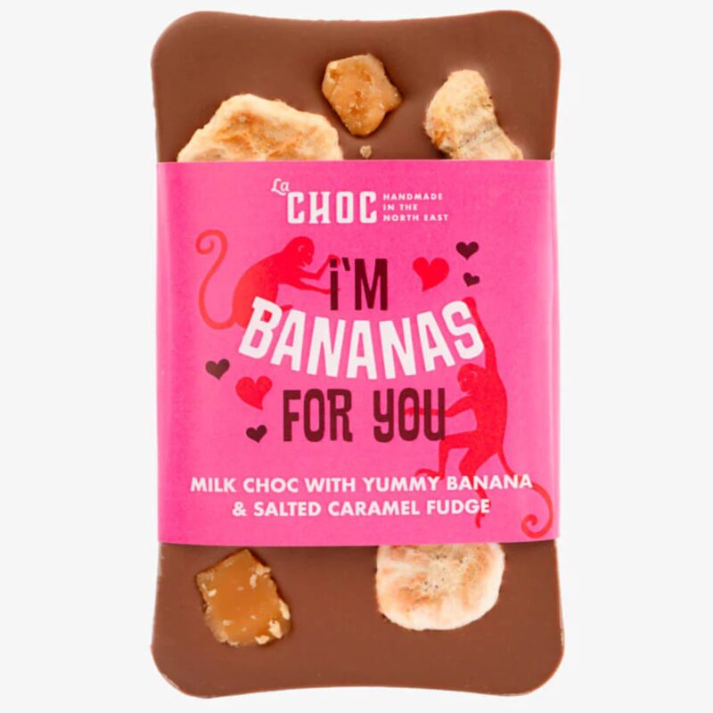 La Chocolatrice – I’m Bananas For You Chocolate Bar - £5.75