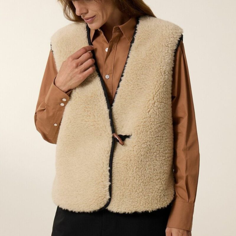  Leon & Harper – Sherpa Reversible Gilet - £153.00 (was £180.00)