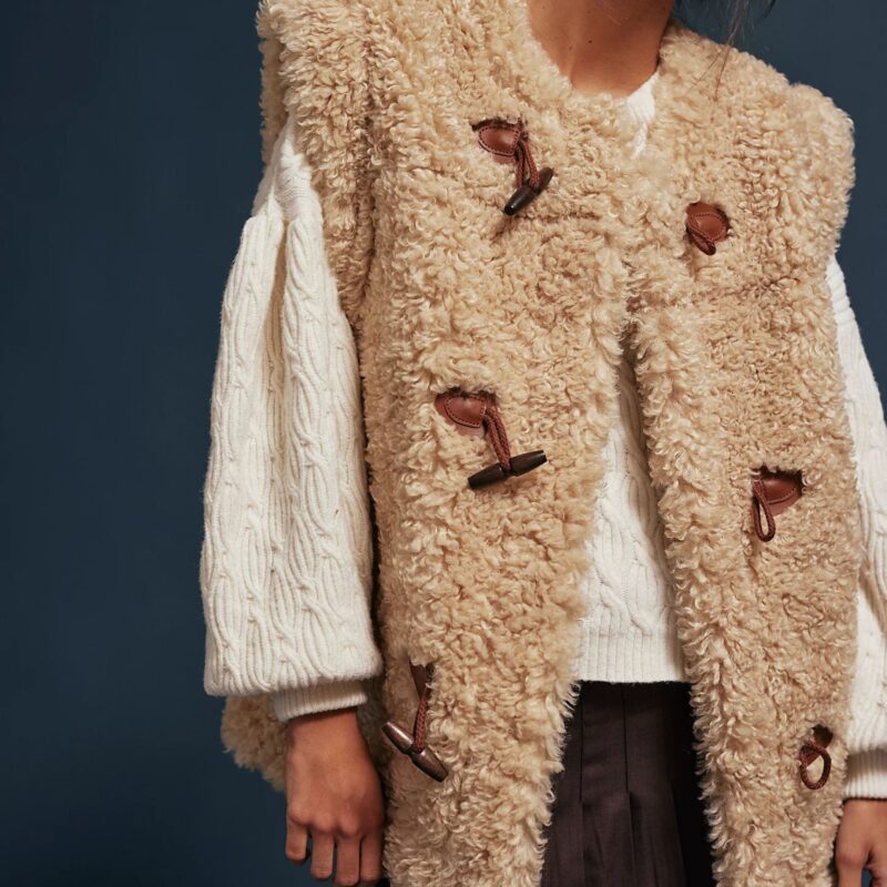 Free People – Coco Fur Vest - £228.00