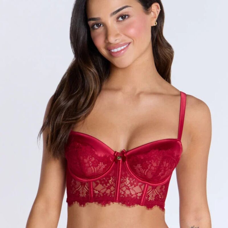 Boux Avenue – Passion Lace Longline Bra - £42.00 